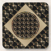 Bat Chinese Symbol Coaster コースター (正面)