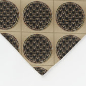 Bat Chinese Symbol Fleece Blanket フリースブランケット (角)