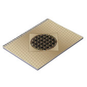 Bat Chinese Symbol Notebook ノートブック (左側)