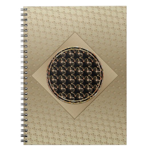 Bat Chinese Symbol Notebook ノートブック (正面)