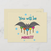 Bat Craving Lollipops - You Will Be Mine シーズンポストカード (正面/裏面)