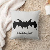 Bat Design Personalised クッション (ブランケット)