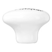 Bat Design Personalised セラミックノブ (側面)