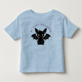 Bat d'Halloween mignonne トドラーTシャツ