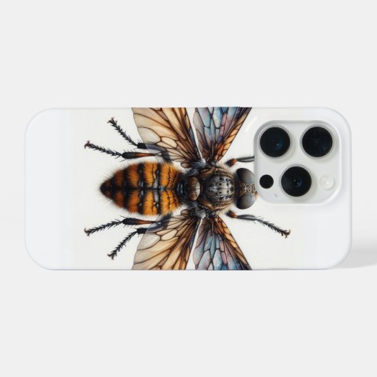 Bat Fly 050824IREF221 - Watercolor iPhoneケース (裏面横)