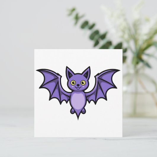 Bat - Halloween creature 招待状 (スタンド正面)