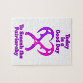 Bat’leth Heart - Smash the Patriarchy ジグソーパズル (横)