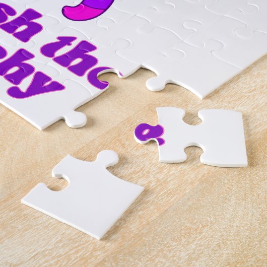 Bat’leth Heart - Smash the Patriarchy ジグソーパズル (側面)