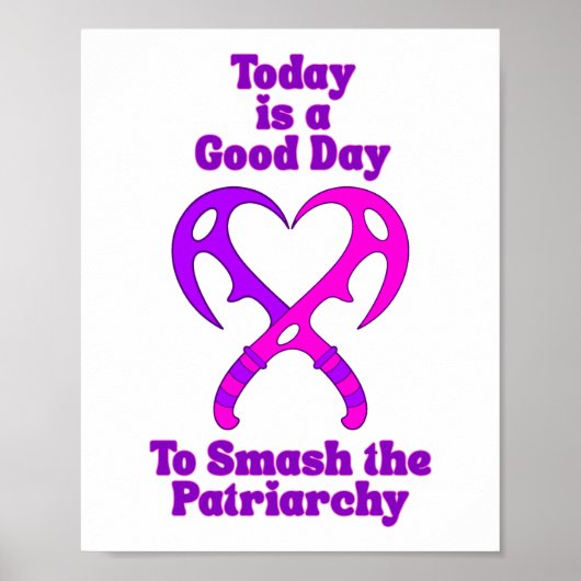 Bat’leth Heart - Smash the Patriarchy ポスター (正面)
