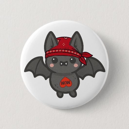 Bat to the Bone Button 缶バッジ (正面)