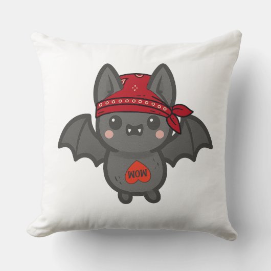 Bat to the Bone Pillow クッション (正面)