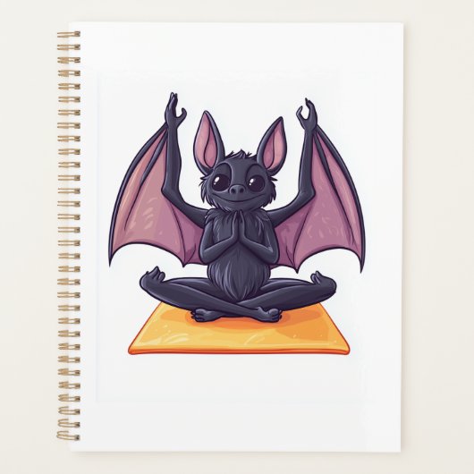 Bat Yoga Flow プランナー手帳 (正面)