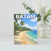 Batam Indonesia Travel ポストカード (スタンド正面)