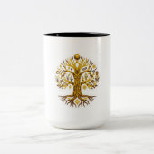 Batang Garing (Tree of Life) ツートーンマグカップ (中央)