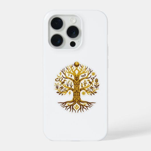 Batang Garing (Tree of Life) iPhoneケース (裏面)