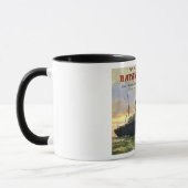 Batavierライン-ヴィンテージ旅行 マグカップ (左)