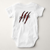 BATBによって証明されるBeastie 3/4のティー Tシャツ (裏面)