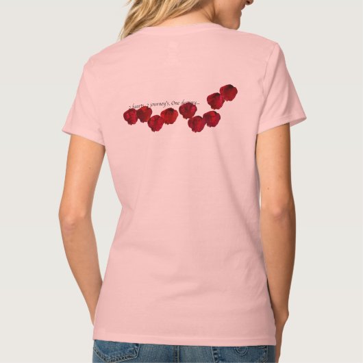 BATBのばら色のティー Tシャツ (裏面)