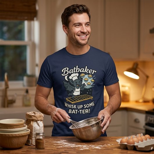 Batbaker Funny Baking Pun Cute Shirt Tシャツ