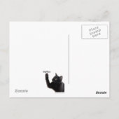 Batcat：私に弓を与えるHoomanはがき ポストカード (裏面)