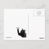 Batcat：私はBatcatはがき ポストカード (裏面)
