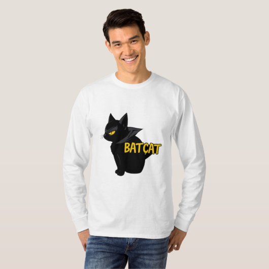 BatCat Hero Tee - Unleash Your Inner Virante Tシャツ (正面フル)