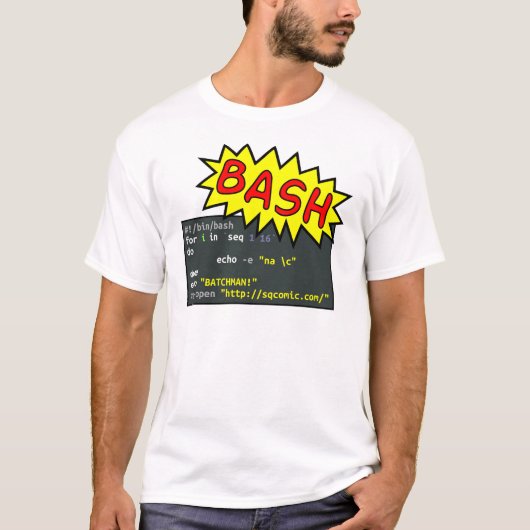 Batchman Tシャツ (正面)