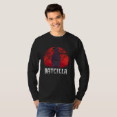 Batcilla Bat Blood Suction Halloween Scary Virus Tシャツ (正面フル)