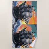 bateau pirate  ビーチタオル (正面)