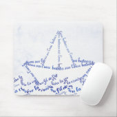 Bateau sur l'eau. マウスパッド (マウス)