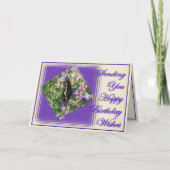 BatfrayBdayWishesカスタマイズ- カード (正面)