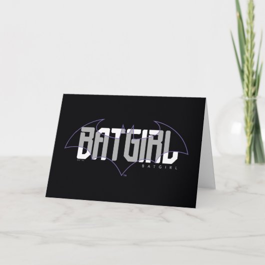 Batgirl High Tech Name Graphic カード (正面)