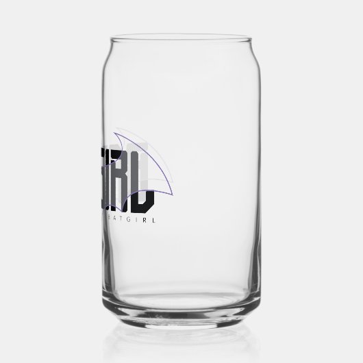 Batgirl High Tech Name Graphic ガラス缶 (左)