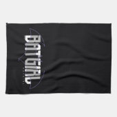 Batgirl High Tech Name Graphic キッチンタオル (横)