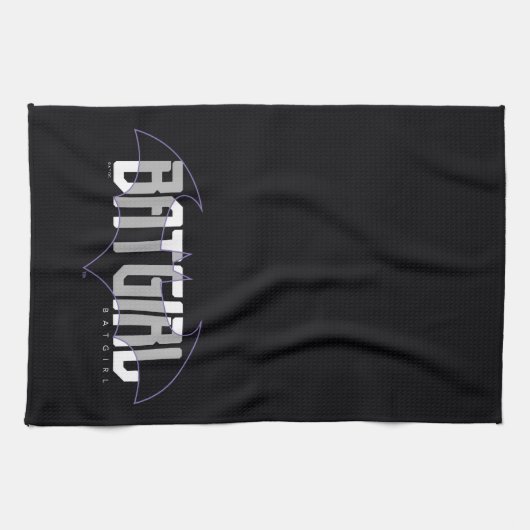 Batgirl High Tech Name Graphic キッチンタオル (横)