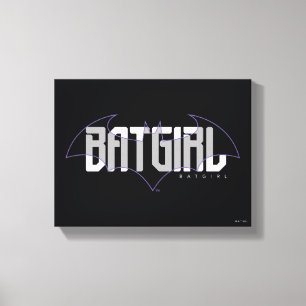Batgirl High Tech Name Graphic キャンバスプリント