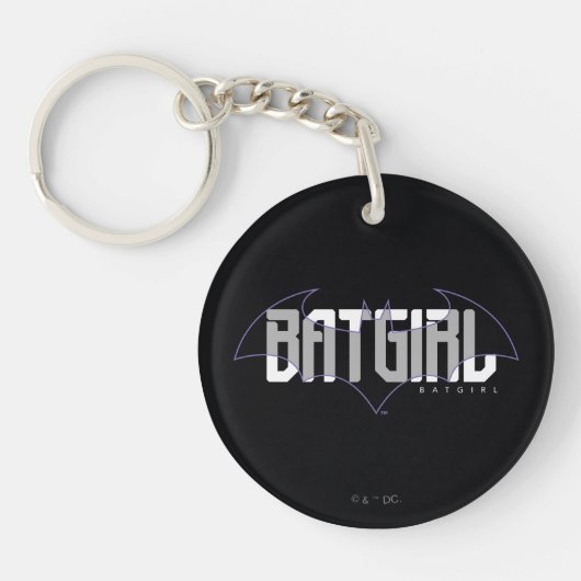 Batgirl High Tech Name Graphic キーホルダー (正面)