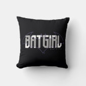 Batgirl High Tech Name Graphic クッション (正面)