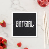 Batgirl High Tech Name Graphic スタンダードカクテルナプキン (インサイチュ)