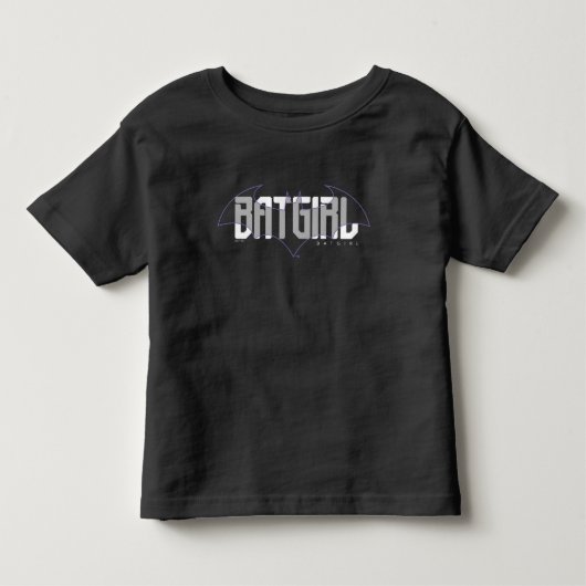 Batgirl High Tech Name Graphic トドラーTシャツ (正面)