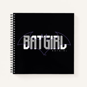 Batgirl High Tech Name Graphic ノートブック
