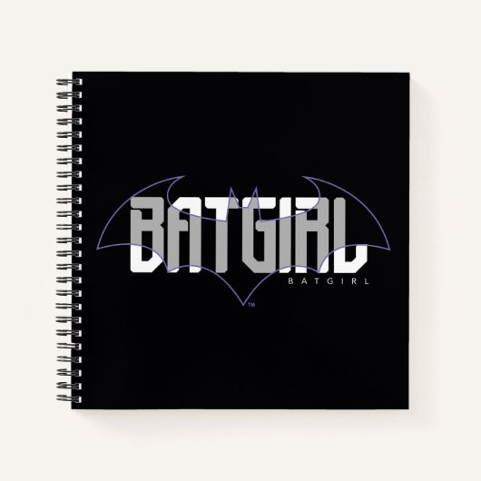 Batgirl High Tech Name Graphic ノートブック (正面)