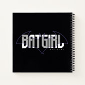 Batgirl High Tech Name Graphic ノートブック (裏面)