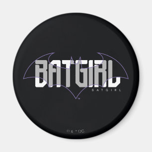Batgirl High Tech Name Graphic マグネット