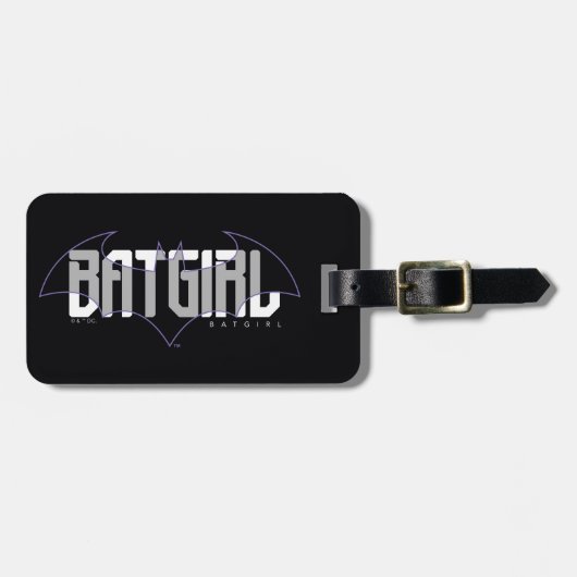 Batgirl High Tech Name Graphic ラゲッジタグ (正面横)