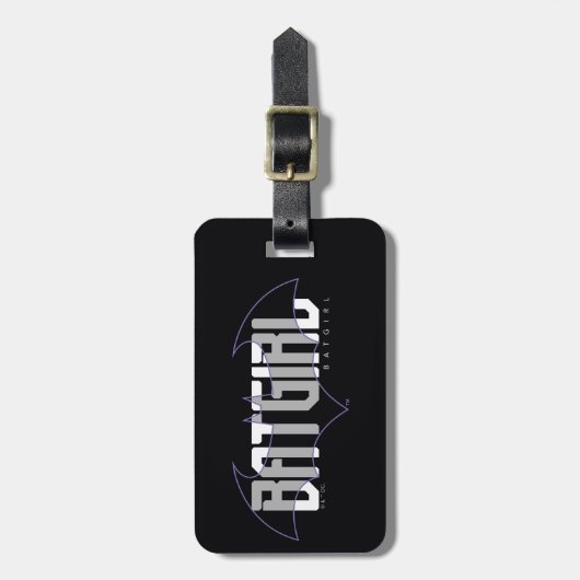 Batgirl High Tech Name Graphic ラゲッジタグ (正面縦)