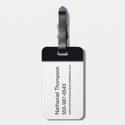 Batgirl High Tech Name Graphic ラゲッジタグ (裏面縦)