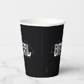 Batgirl High Tech Name Graphic 紙コップ (右)