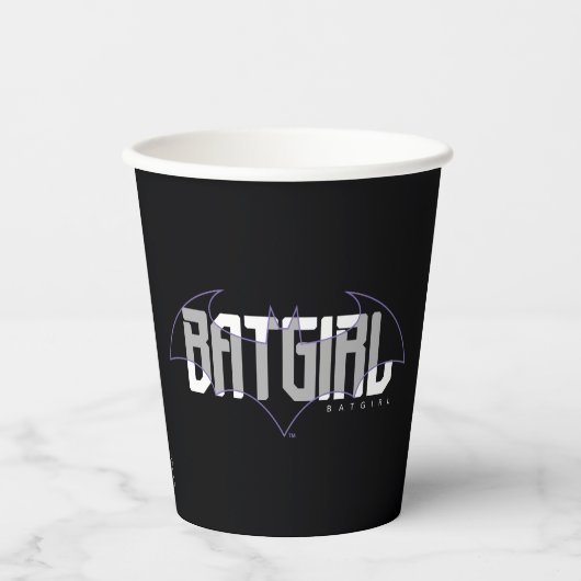 Batgirl High Tech Name Graphic 紙コップ (正面)