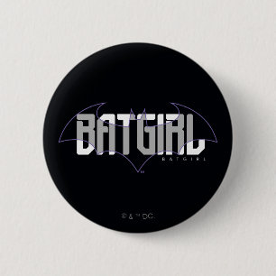 Batgirl High Tech Name Graphic 缶バッジ